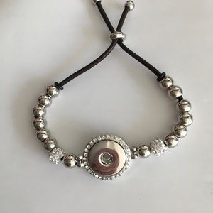 Interchangeable Snap Charm Bracelet